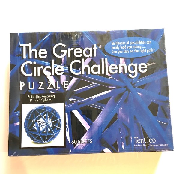 3D Puzzle Sphere The Great Circle Challenge NWT - Picture 2 of 5